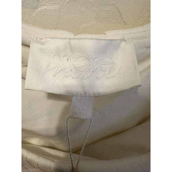 Mare Mare X Anthropologie Woman's Off Shoulder Top Size M Ruffled Event Formal - Picture 2 of 16